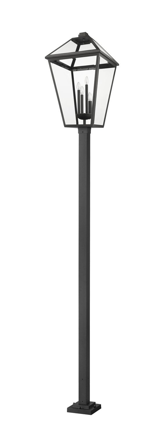 Z-LITE TALBOT OUTDOOR POST MOUNTED FIXTURE | 579PHXLXS-536P-BK - Post