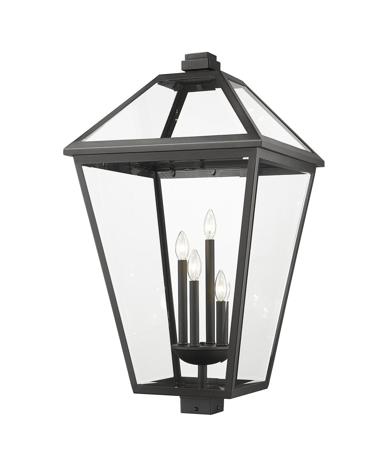 Z-LITE TALBOT OUTDOOR POST MOUNT FIXTURE | 579PHXLXS-BK - Post