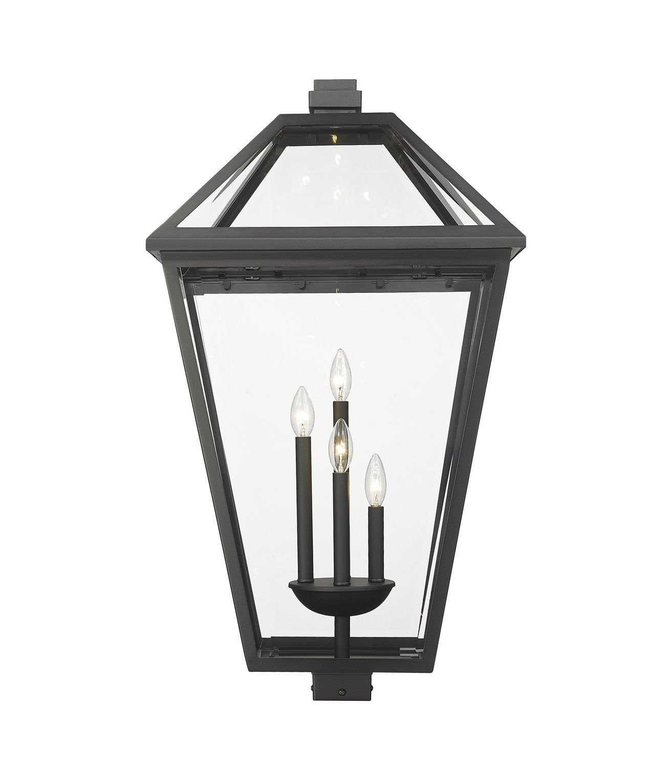 Z-LITE TALBOT OUTDOOR POST MOUNT FIXTURE | 579PHXLXS-BK - Post