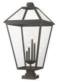 Z-LITE TALBOT OUTDOOR PIER MOUNTED FIXTURE | 579PHXLXS-SQPM-ORB - Post