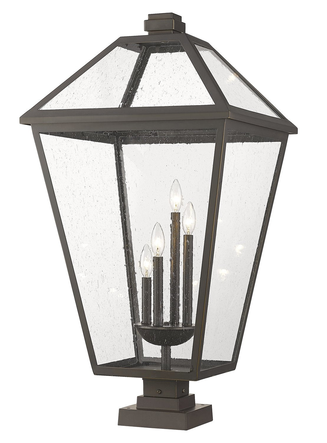 Z-LITE TALBOT OUTDOOR PIER MOUNTED FIXTURE | 579PHXLXS-SQPM-ORB