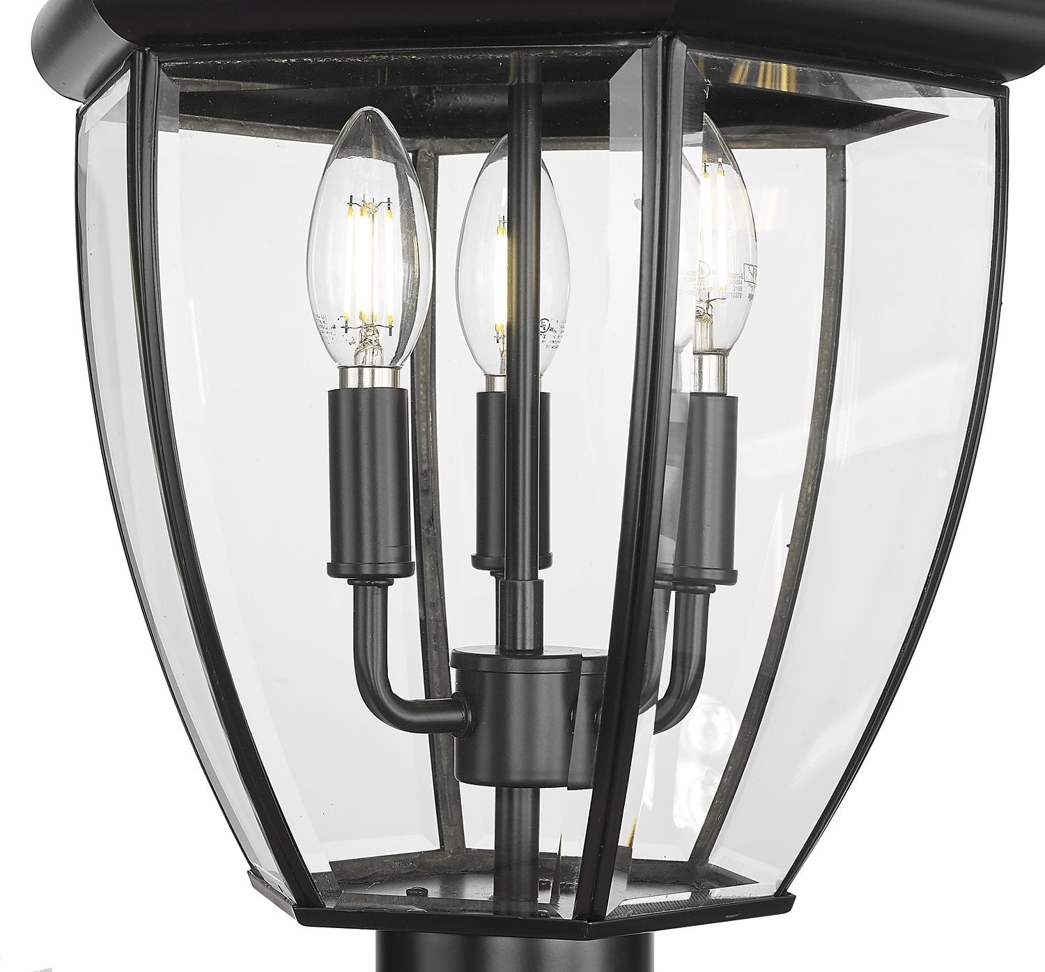Z-LITE WESTOVER OUTDOOR POST MOUNTED FIXTURE | 580PHB-4-564P-BK - Post
