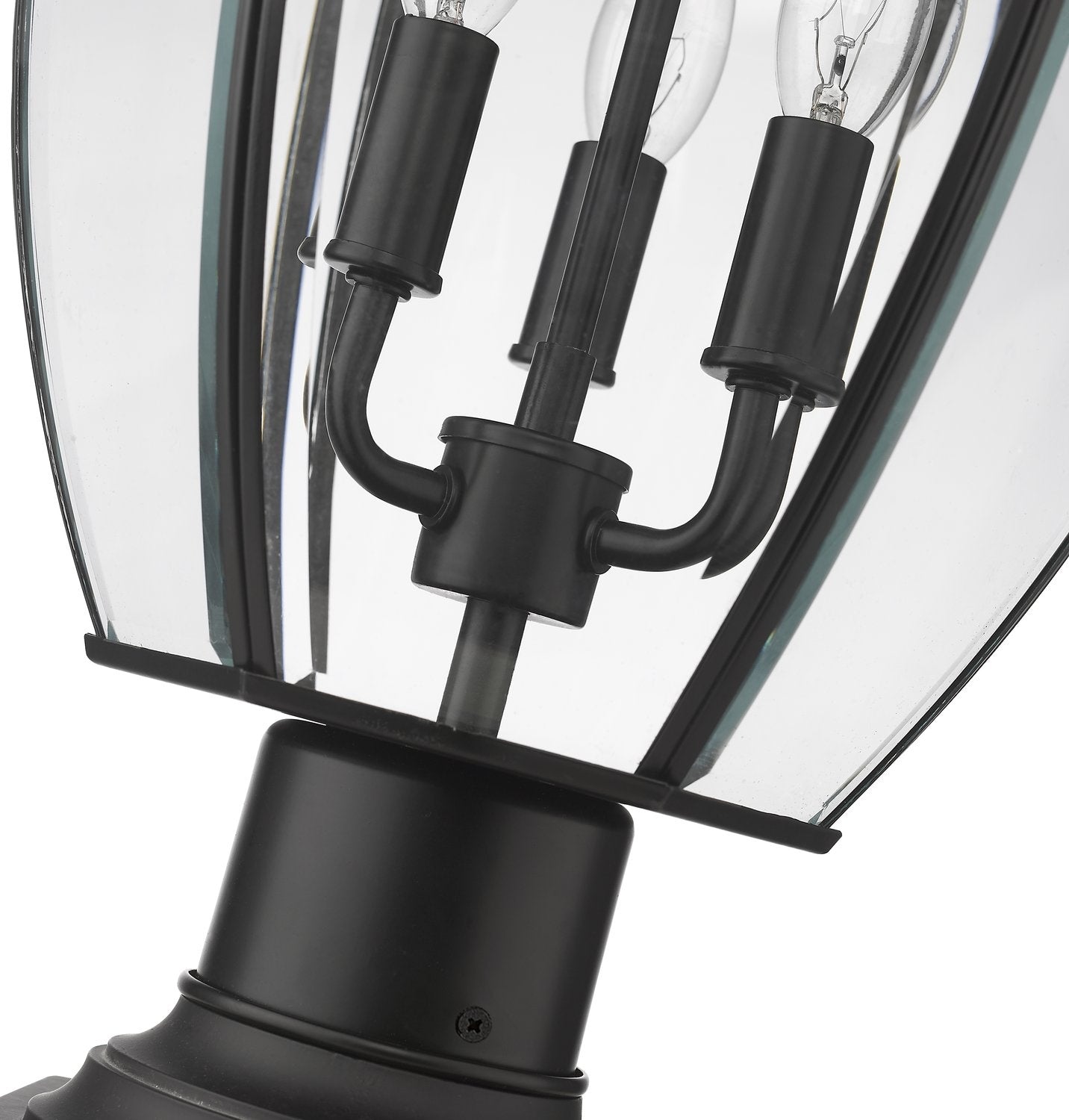 Z-LITE WESTOVER OUTDOOR PIER MOUNTED FIXTURE | 580PHB-533PM-BK - Post