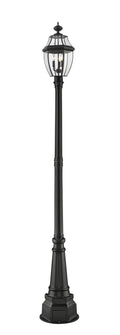 Z-LITE WESTOVER OUTDOOR POST MOUNTED FIXTURE | 580PHB-564P-BK - Post