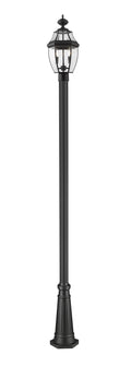 Z-LITE WESTOVER OUTDOOR POST MOUNTED FIXTURE | 580PHM-519P-BK - Post