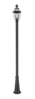 Z-LITE WESTOVER OUTDOOR POST MOUNTED FIXTURE | 580PHM-519P-BK - Post