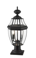 Z-LITE WESTOVER OUTDOOR PIER MOUNTED FIXTURE | 580PHM-533PM-BK - Post