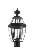 Z-LITE WESTOVER OUTDOOR POST MOUNT FIXTURE | 580PHM-BK - Post