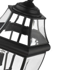 Z-LITE WESTOVER OUTDOOR POST MOUNT FIXTURE | 580PHM-BK - Post