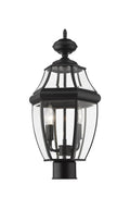 Z-LITE WESTOVER OUTDOOR POST MOUNT FIXTURE | 580PHM-BK - Post