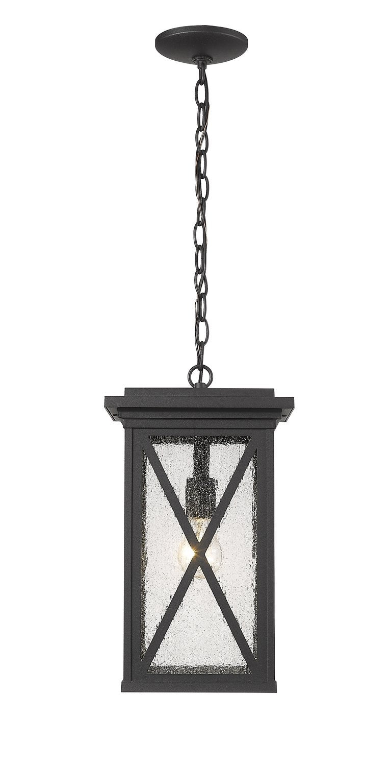 Z-LITE, BROOKSIDE OUTDOOR CHAIN MOUNT CEILING FIXTURE, OUTDOOR CEILING LIGHTS
