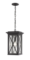 Z-LITE, BROOKSIDE OUTDOOR CHAIN MOUNT CEILING FIXTURE, OUTDOOR CEILING LIGHTS