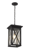 Z-LITE, BROOKSIDE OUTDOOR CHAIN MOUNT CEILING FIXTURE, OUTDOOR CEILING LIGHTS