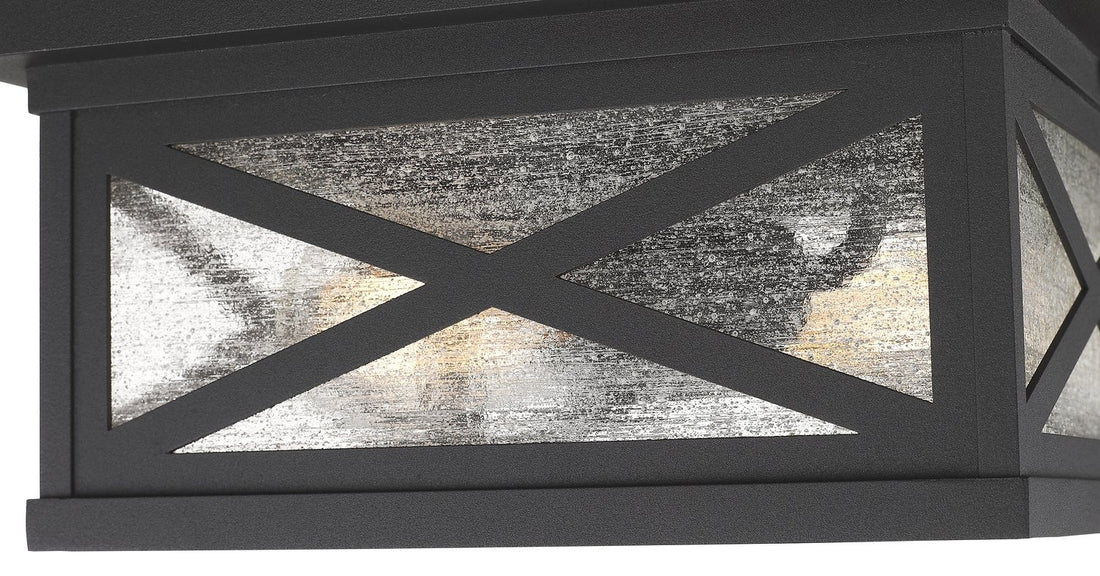 Z-LITE, BROOKSIDE OUTDOOR FLUSH MOUNT, OUTDOOR CEILING LIGHTS