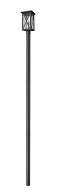Z-LITE BROOKSIDE OUTDOOR POST MOUNTED FIXTURE | 583PHBR-5009P120-BK - Post