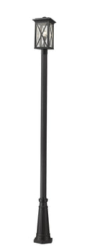 Z-LITE BROOKSIDE OUTDOOR POST MOUNTED FIXTURE | 583PHBR-519P-BK - Post