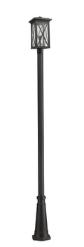 Z-LITE BROOKSIDE OUTDOOR POST MOUNTED FIXTURE | 583PHBR-519P-BK - Post