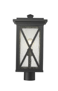 Z-LITE BROOKSIDE OUTDOOR POST MOUNT FIXTURE | 583PHBR-BK - Post