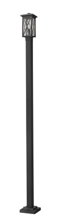 Z-LITE BROOKSIDE OUTDOOR POST MOUNTED FIXTURE | 583PHMS-536P-BK - Post