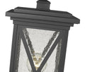 Z-LITE BROOKSIDE OUTDOOR POST MOUNT FIXTURE | 583PHMS-BK - Post