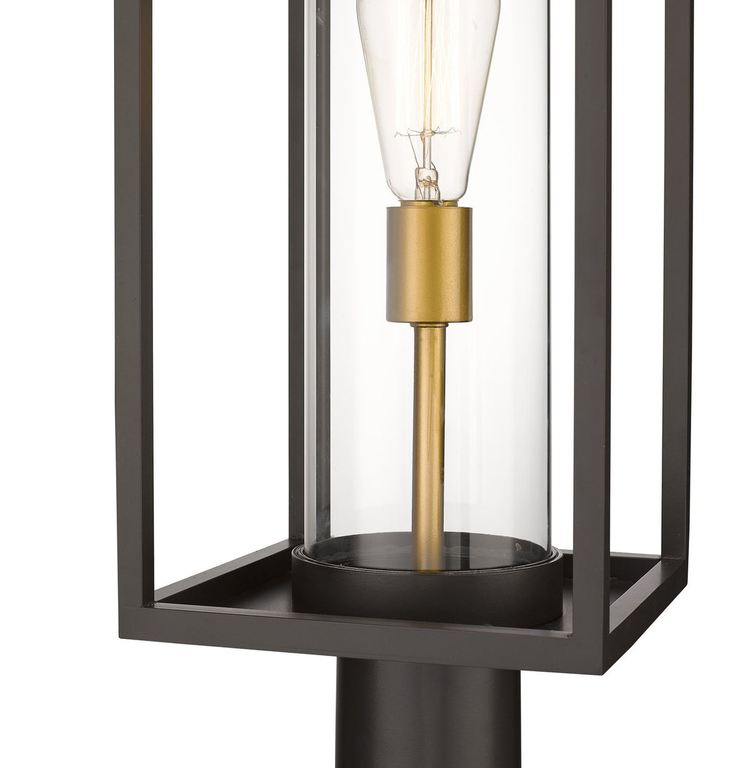 Z-LITE DUNBROCH OUTDOOR PIER MOUNTED FIXTURE | 584PHBR-553PM-DBZ - Post