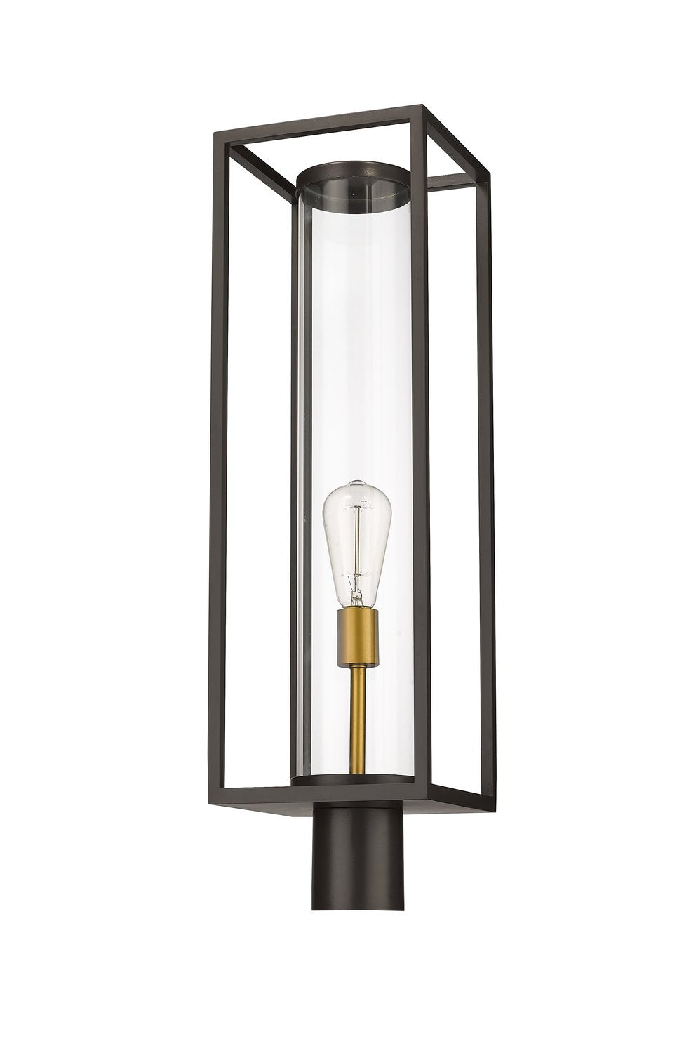 Z-LITE DUNBROCH OUTDOOR POST MOUNT FIXTURE | 584PHBR-DBZ-OBS - Post