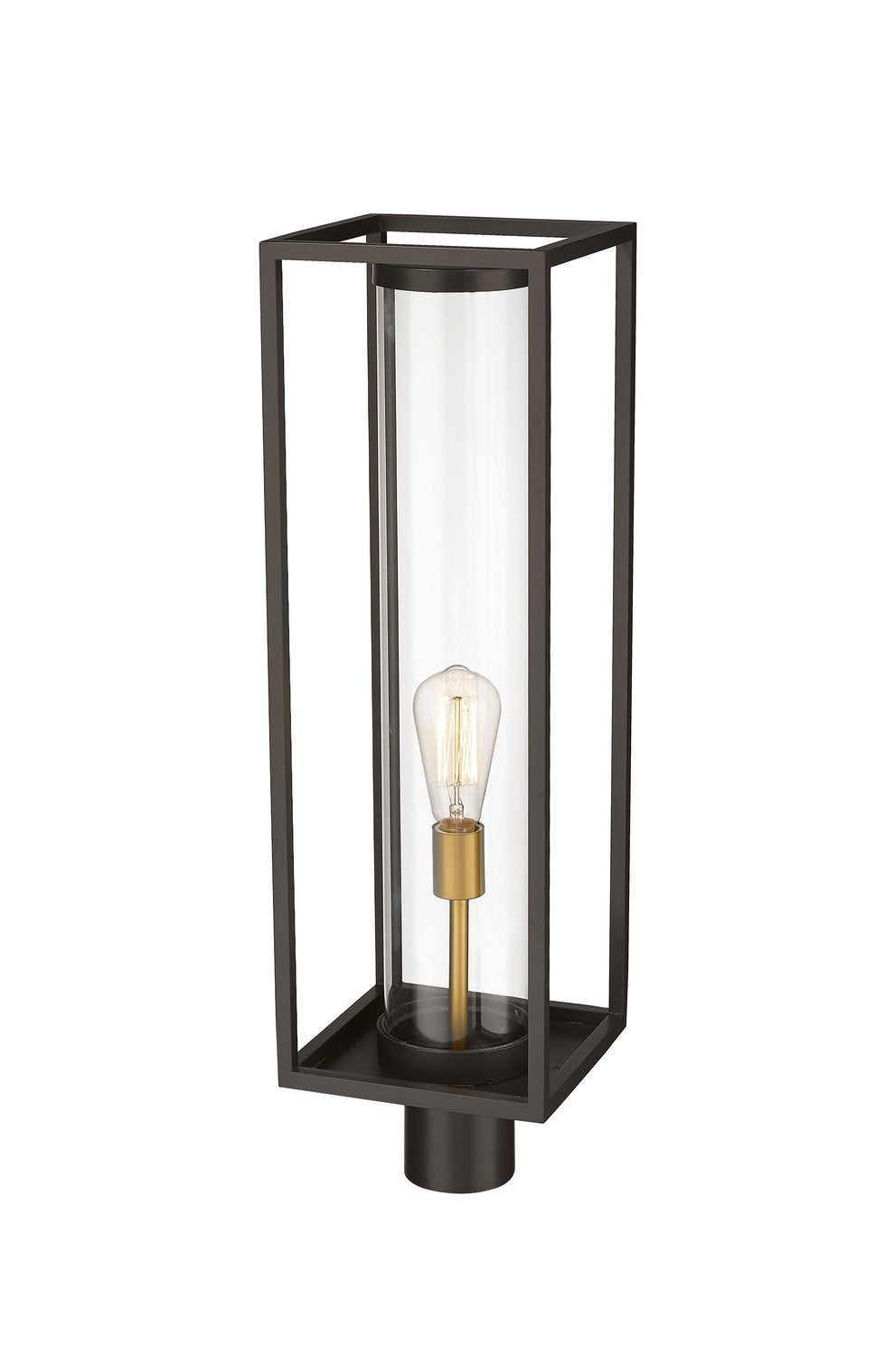 Z-LITE DUNBROCH OUTDOOR POST MOUNT FIXTURE | 584PHBR-DBZ-OBS - Post