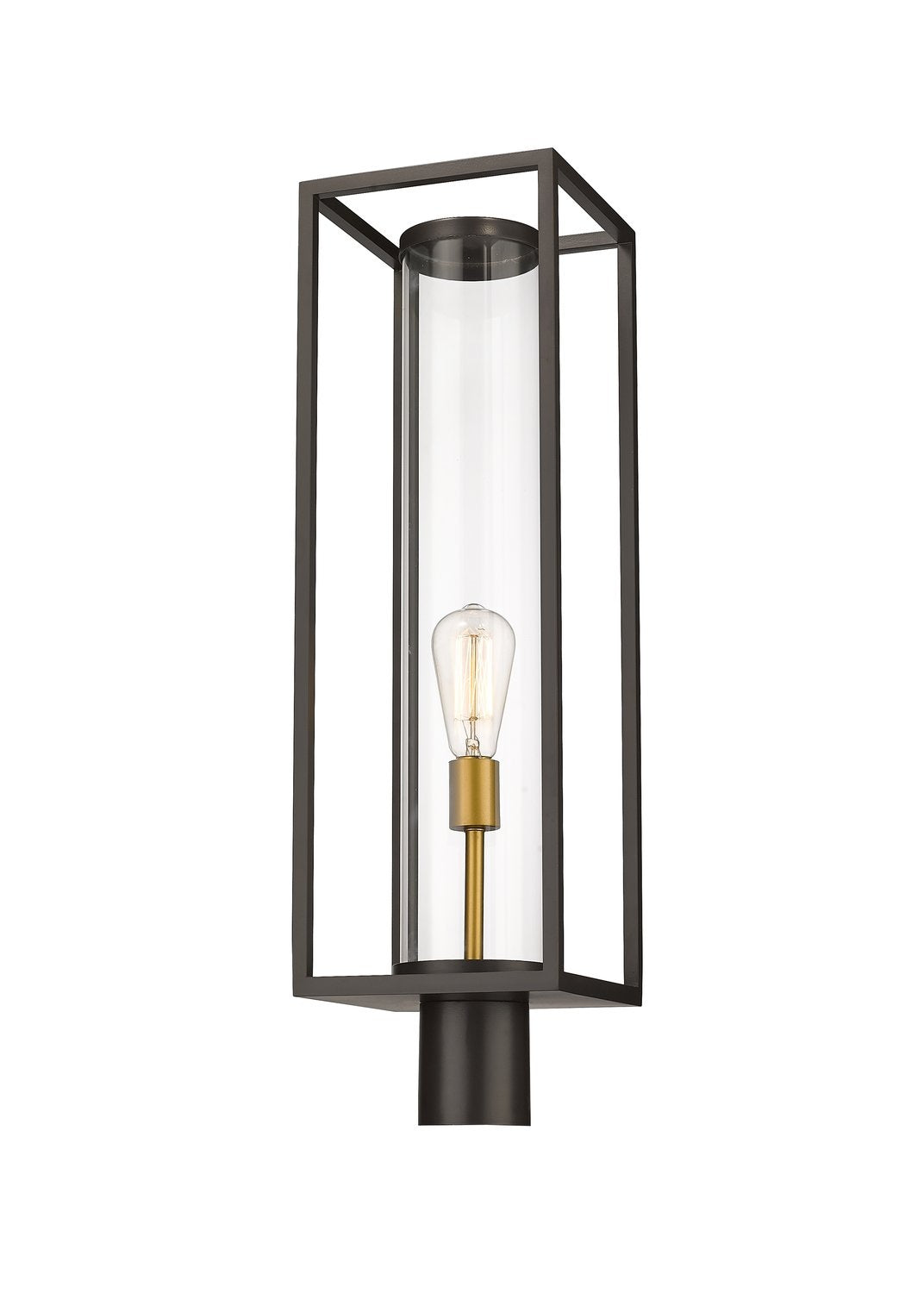 Z-LITE DUNBROCH OUTDOOR POST MOUNT FIXTURE | 584PHBR-DBZ-OBS - Post