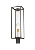 Z-LITE DUNBROCH OUTDOOR POST MOUNT FIXTURE | 584PHBR-DBZ-OBS - Post