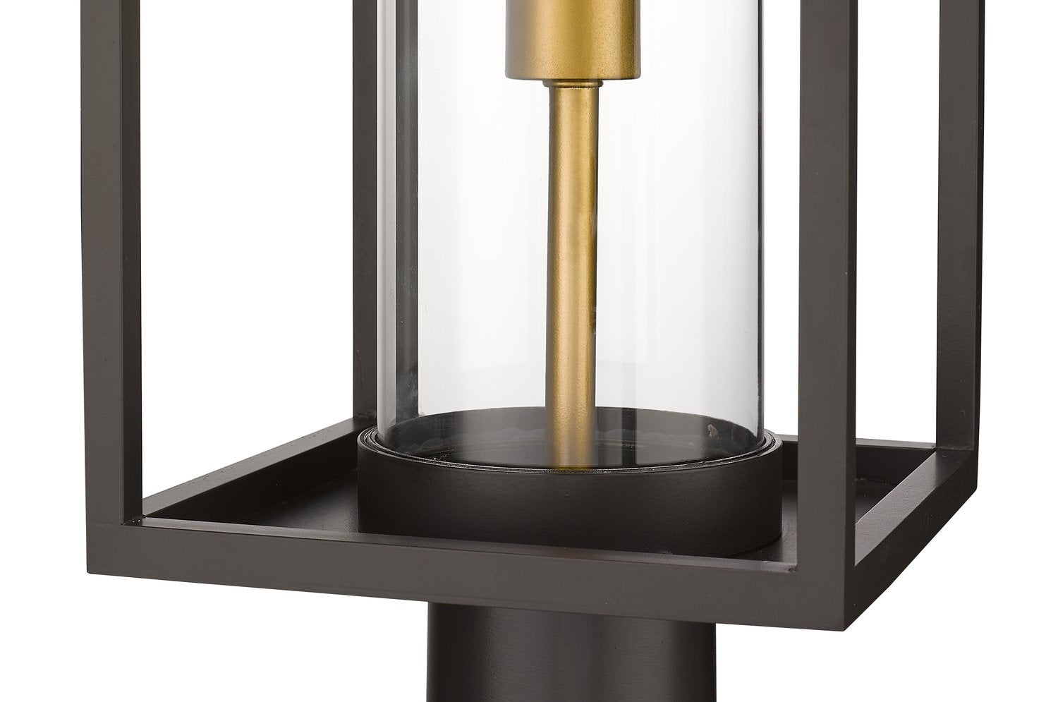 Z-LITE DUNBROCH OUTDOOR POST MOUNT FIXTURE | 584PHBR-DBZ-OBS - Post