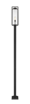 Z-LITE DUNBROCH OUTDOOR POST MOUNTED FIXTURE | 584PHBS-536P-BK - Post