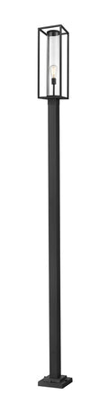 Z-LITE DUNBROCH OUTDOOR POST MOUNTED FIXTURE | 584PHBS-536P-BK - Post