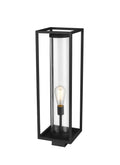 Z-LITE DUNBROCH OUTDOOR POST MOUNT FIXTURE | 584PHBS-BK - Post