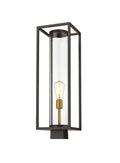 Z-LITE DUNBROCH OUTDOOR POST MOUNT FIXTURE | 584PHBS-DBZ-OBS - Post