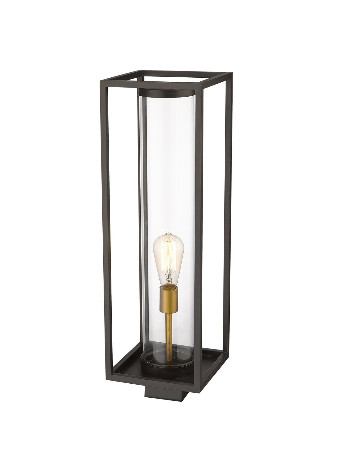 Z-LITE DUNBROCH OUTDOOR POST MOUNT FIXTURE | 584PHBS-DBZ-OBS - Post