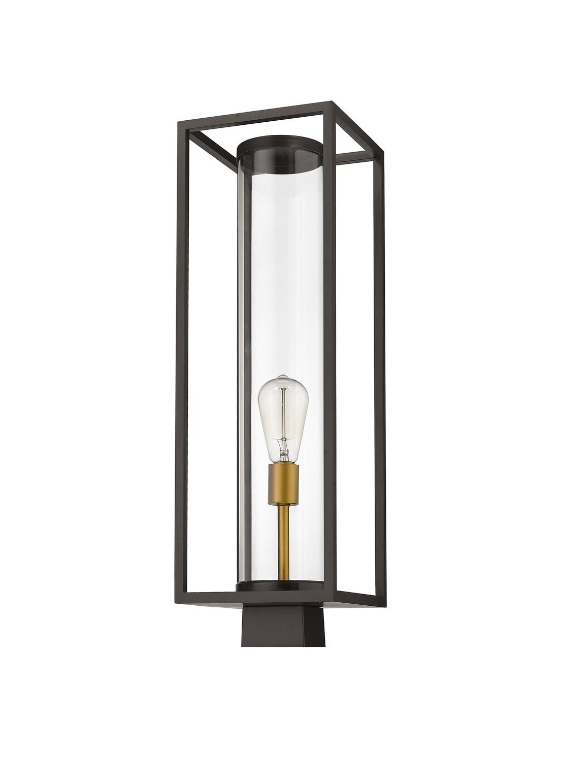 Z-LITE DUNBROCH OUTDOOR POST MOUNT FIXTURE | 584PHBS-DBZ-OBS - Post