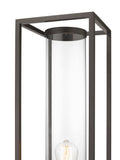 Z-LITE DUNBROCH OUTDOOR PIER MOUNTED FIXTURE | 584PHBS-SQPM-DBZ - Post
