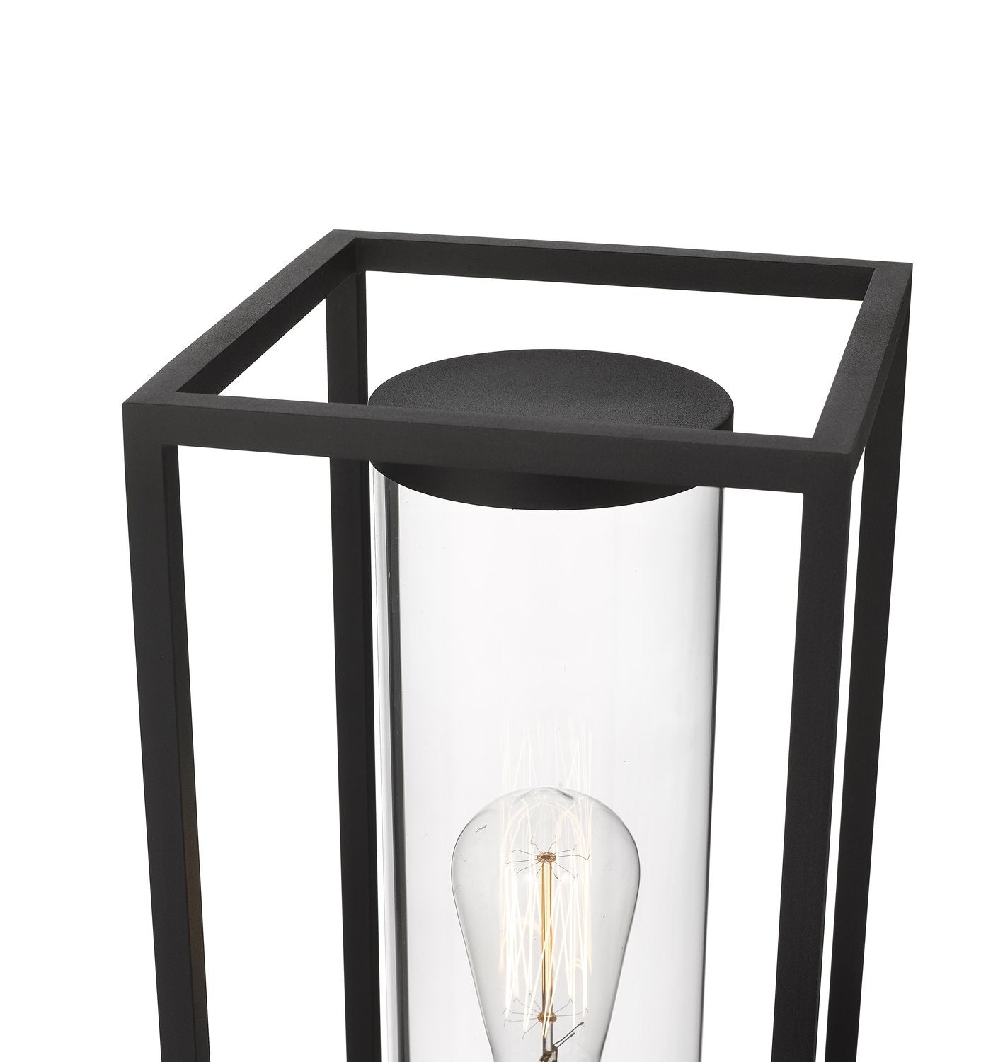 Z-LITE DUNBROCH OUTDOOR PIER MOUNTED FIXTURE | 584PHMR-533PM-BK - Post