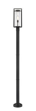 Z-LITE DUNBROCH OUTDOOR POST MOUNTED FIXTURE | 584PHMR-567P-BK - Post