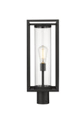 Z-LITE DUNBROCH OUTDOOR POST MOUNT FIXTURE | 584PHMR-BK - Post