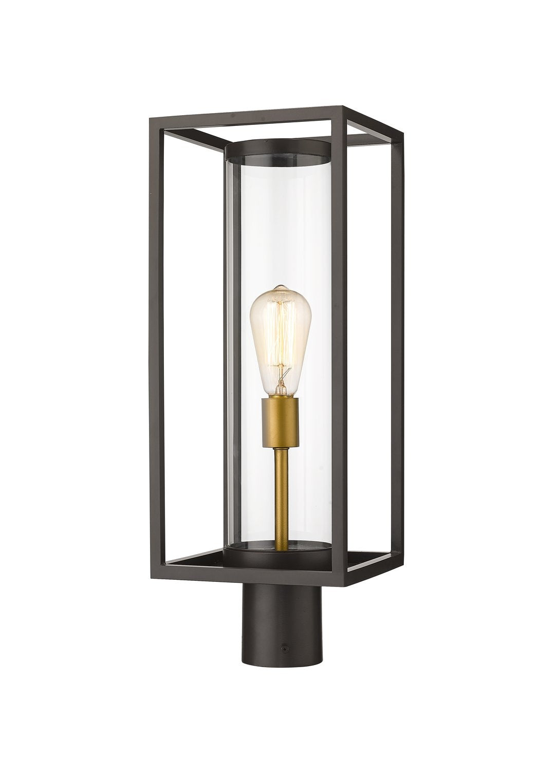 Z-LITE DUNBROCH OUTDOOR POST MOUNT FIXTURE | 584PHMR-DBZ-OBS - Post