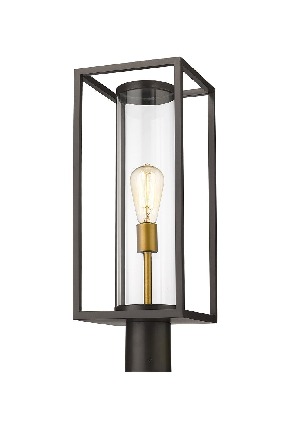 Z-LITE DUNBROCH OUTDOOR POST MOUNT FIXTURE | 584PHMR-DBZ-OBS - Post