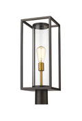 Z-LITE DUNBROCH OUTDOOR POST MOUNT FIXTURE | 584PHMR-DBZ-OBS - Post