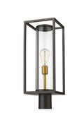 Z-LITE DUNBROCH OUTDOOR POST MOUNT FIXTURE | 584PHMR-DBZ-OBS - Post