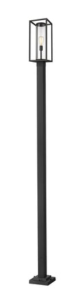 Z-LITE DUNBROCH OUTDOOR POST MOUNTED FIXTURE | 584PHMS-536P-BK - Post
