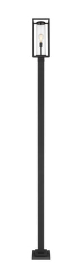 Z-LITE DUNBROCH OUTDOOR POST MOUNTED FIXTURE | 584PHMS-536P-BK - Post