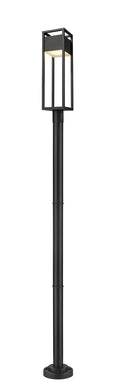 Z-LITE BARWICK OUTDOOR POST MOUNTED FIXTURE | 585PHBR-567P-BK-LED - Post