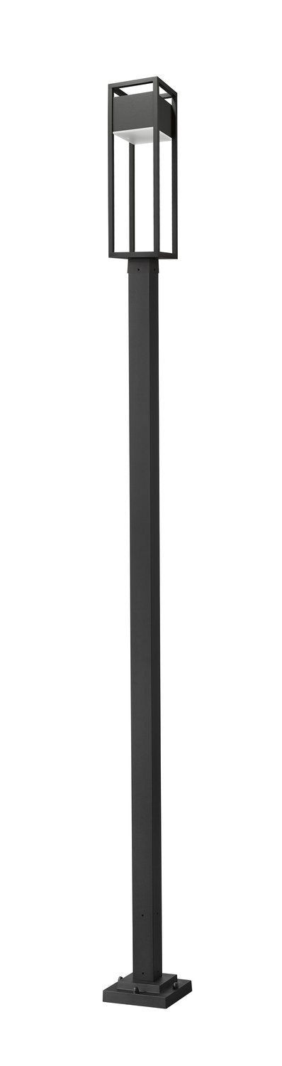 Z-LITE BARWICK OUTDOOR POST MOUNTED FIXTURE | 585PHBS-536P-BK-LED - Post