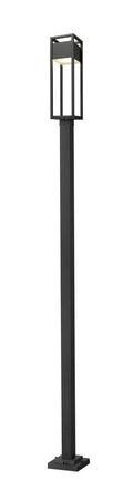 Z-LITE BARWICK OUTDOOR POST MOUNTED FIXTURE | 585PHBS-536P-BK-LED - Post