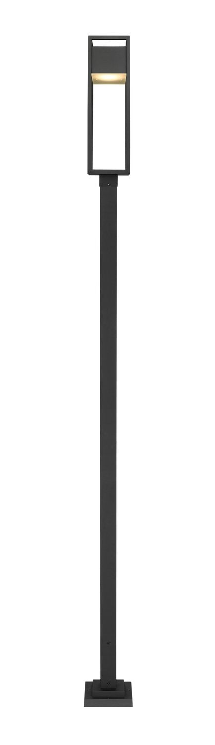 Z-LITE BARWICK OUTDOOR POST MOUNTED FIXTURE | 585PHBS-536P-BK-LED - Post